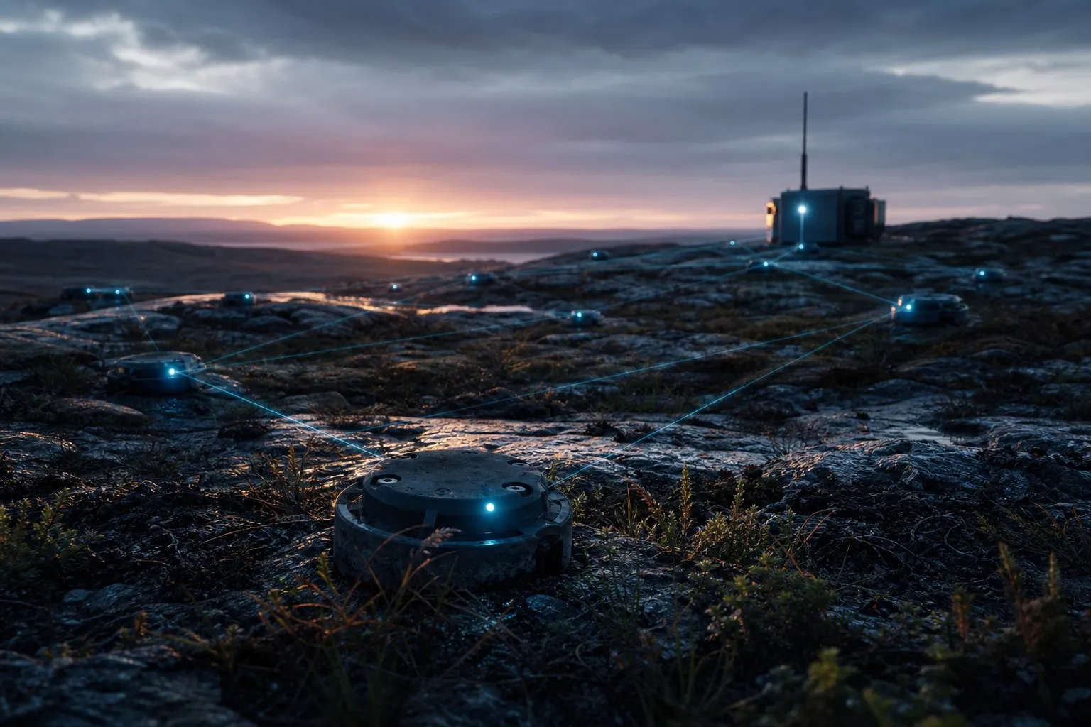 Secure IoT sensing for defence using trusted embedded-device security