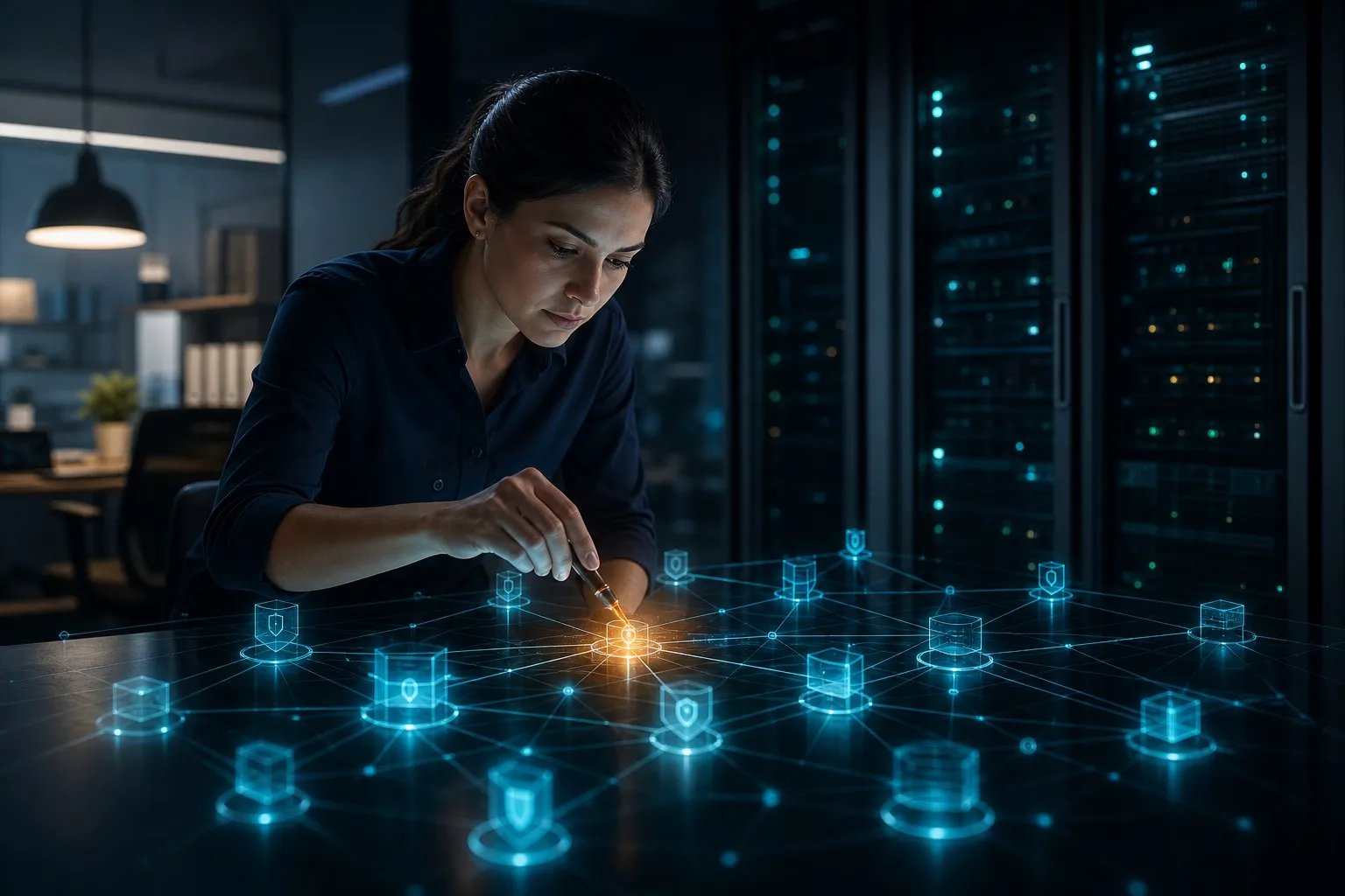 Cyber-security consultancy for a commercial customer using secure data technology