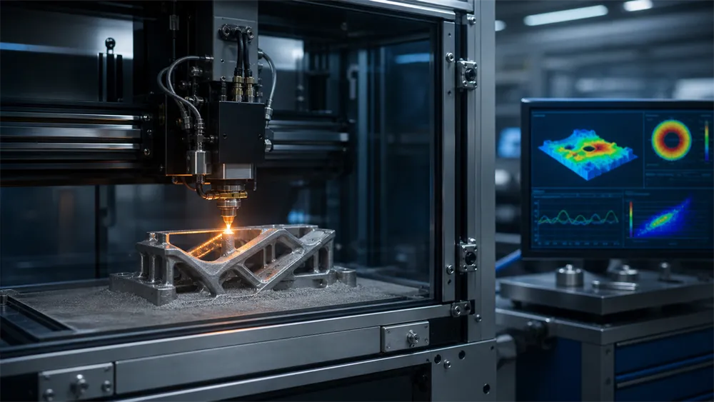 Zero-distortion metal additive manufacturing for industry using real-time data analytics featured image